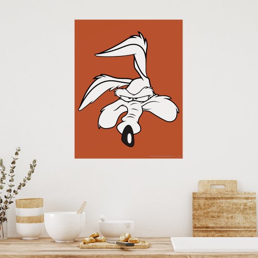 Wile E. Coyote Head Shot Poster (Küche)