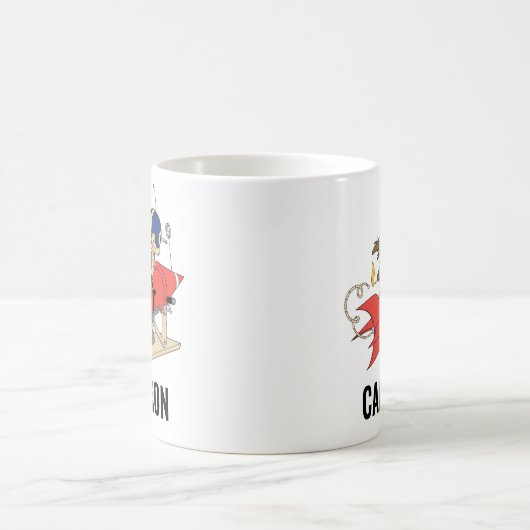 WILE E. COYOTE™ Launching Red Rocket Kaffeetasse (Mittel)