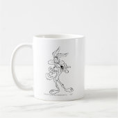 WILE E. COYOTE™ Looking erfreut Kaffeetasse (Links)