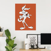 Wile E. Coyote Looking erfreut Poster (Heimbüro)