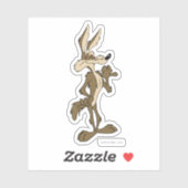 WILE E. COYOTE™ Looking Proud Aufkleber (Blatt)