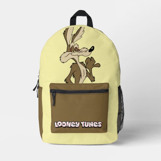 WILE E. COYOTE™ Looking Proud Bedruckter Rucksack (Vorderseite)