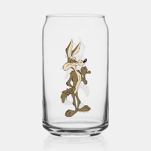 WILE E. COYOTE™ Looking Proud Dosenglas (Rückseite)