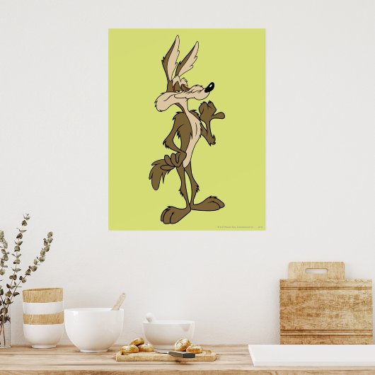 WILE E. COYOTE™ Looking Proud Poster (Küche)