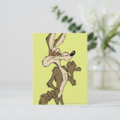 WILE E. COYOTE™ Looking Proud Postkarte (Stehend Vorderseite)