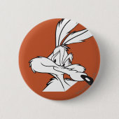 Wile E. Coyote Looking sneaky Button (Vorderseite)