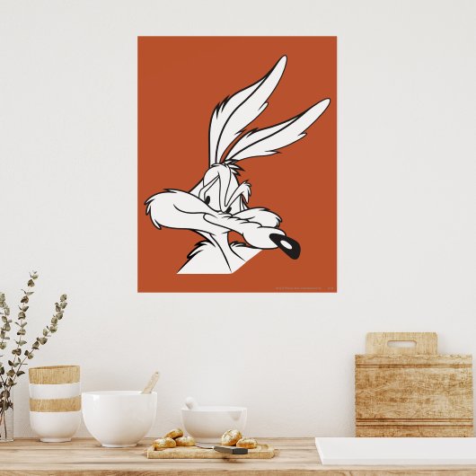 Wile E. Coyote Looking sneaky Poster (Küche)