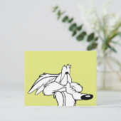 WILE E. COYOTE™ Nachschlagen Postkarte (Stehend Vorderseite)