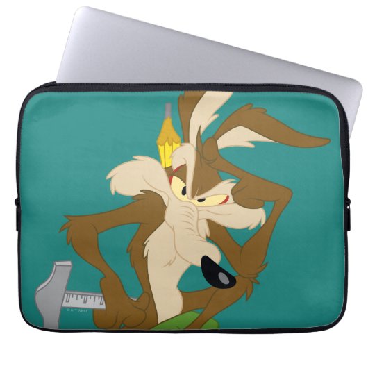 WILE E. COYOTE™ Planning Laptopschutzhülle (Vorderseite)