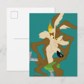 WILE E. COYOTE™ Planning Postkarte (Vorne/Hinten)