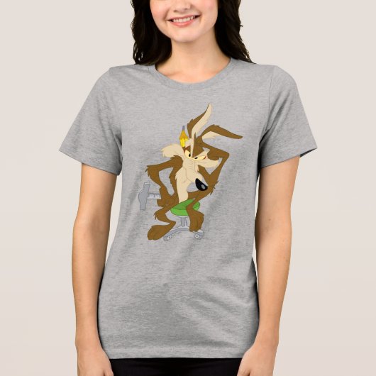 WILE E. COYOTE™ Planning Tri-Blend Shirt (Vorderseite)