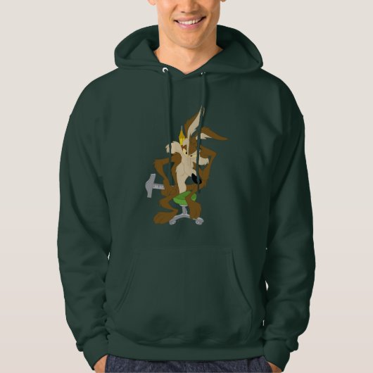 WILE E. COYOTE™ Planung Hoodie (Vorderseite)