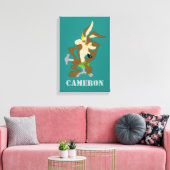 WILE E. COYOTE™ Planung Leinwanddruck (Insitu (Wohnzimmer))