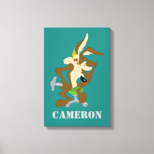 WILE E. COYOTE™ Planung Leinwanddruck