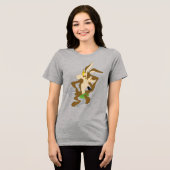 WILE E. COYOTE™ Planung Tri-Blend Shirt (Vorderseite voll)