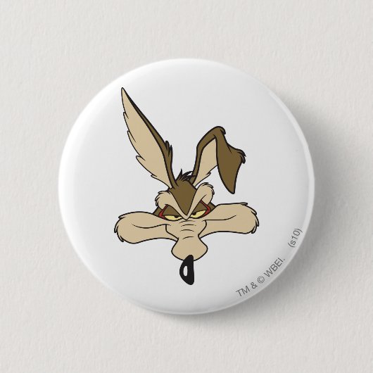 WILE E. COYOTE™ Pleased Head Shoot Button (Vorderseite)