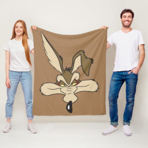 WILE E. COYOTE™ Pleased Head Shoot Fleecedecke