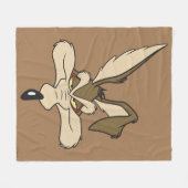 WILE E. COYOTE™ Pleased Head Shoot Fleecedecke (Vorderseite (Horizontal))