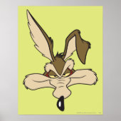 WILE E. COYOTE™ Pleased Head Shoot Poster (Vorne)