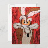 WILE E. COYOTE™ Red Fury Postkarte (Vorne/Hinten)