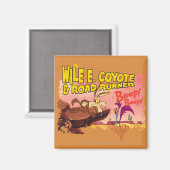 WILE E. COYOTE™ & ROAD RUNNER™ REEP BEEP BEEP™ MAGNET (Vorderseite/Rückseite)