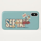 WILE E. COYOTE™ Rocketing Past ROAD RUNNER™ Case-Mate iPhone Hülle (Rückseite (Horizontal))