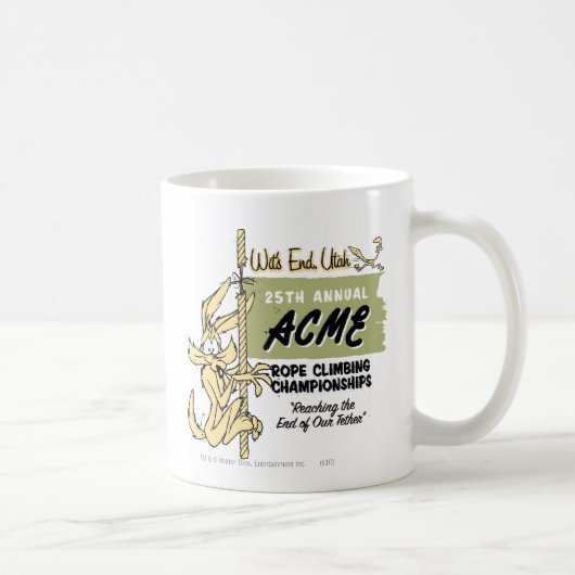 WILE E. COYOTE™ Rope Climbing Championships Kaffeetasse (Rechts)