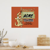 WILE E. COYOTE™ Rope Climbing Championships Poster (Küche)