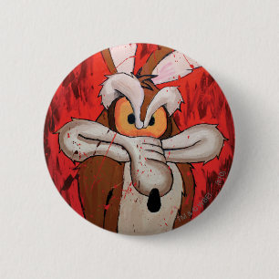WILE E. COYOTE™ Rote Wut Button