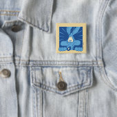 WILE E. COYOTE™ Schockierter Gesichtsausdruck Button (Beispiel)
