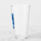 WILE E. COYOTE™ Schockierter Gesichtsausdruck Glas (Links)