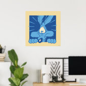 WILE E. COYOTE™ Schockierter Gesichtsausdruck Poster (Heimbüro)