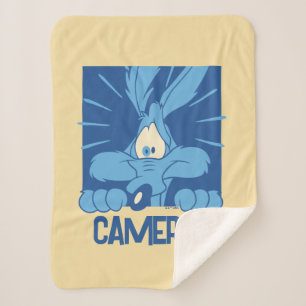 WILE E. COYOTE™ Schockierter Gesichtsausdruck Sherpadecke