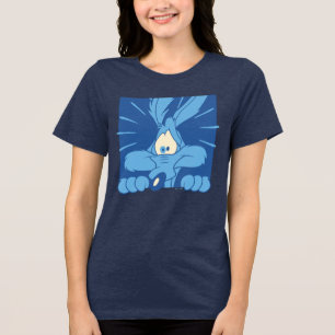 WILE E. COYOTE™ Schockierter Gesichtsausdruck Tri-Blend Shirt
