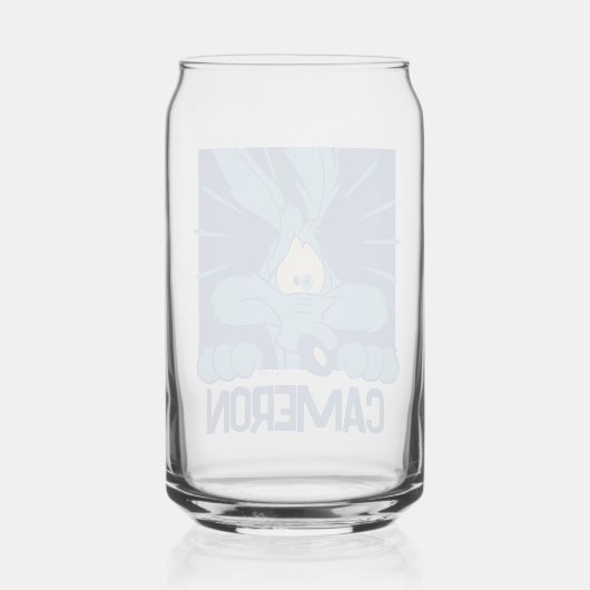 WILE E. COYOTE™ Shocked Expression Dosenglas (Rückseite)