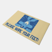 WILE E. COYOTE™ Shocked Expression Fußmatte (Schrägansicht)