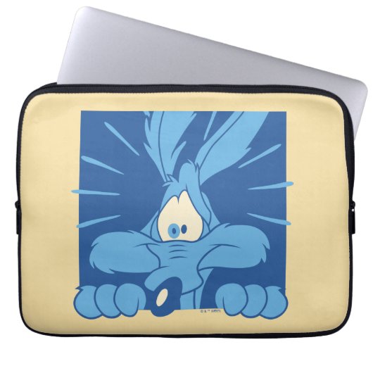 WILE E. COYOTE™ Shocked Expression Laptopschutzhülle (Vorderseite)