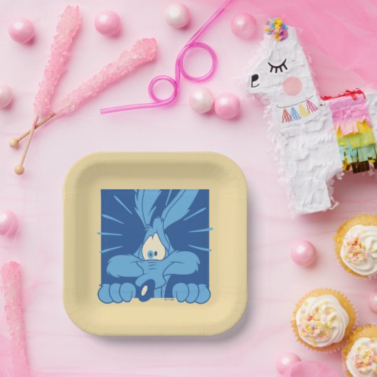 WILE E. COYOTE™ Shocked Expression Pappteller (Party)