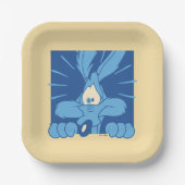 WILE E. COYOTE™ Shocked Expression Pappteller (Vorderseite)