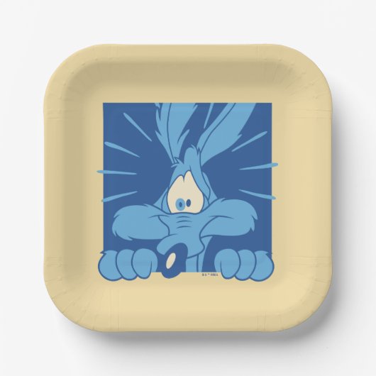 WILE E. COYOTE™ Shocked Expression Pappteller (Vorderseite)