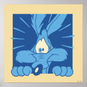 WILE E. COYOTE™ Shocked Expression Poster (Vorne)