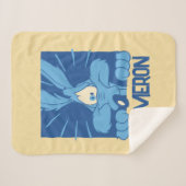 WILE E. COYOTE™ Shocked Expression Sherpadecke (Vorderseite (Horizontal))