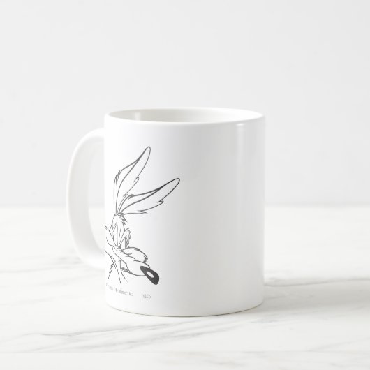 WILE E. COYOTE™ Sneaky aussehen Kaffeetasse (Vorderseite Links)