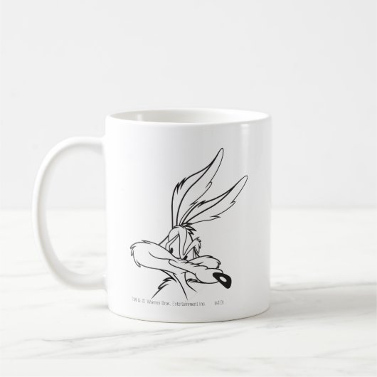 WILE E. COYOTE™ Sneaky aussehen Kaffeetasse (Links)
