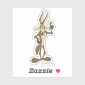WILE E. COYOTE™ Stehend Tall Aufkleber (Blatt)