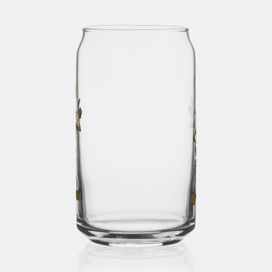 WILE E. COYOTE™ Stehend Tall Dosenglas (Links)