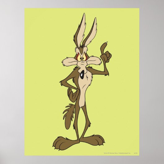 Wile E. Coyote Stehend Tall Poster (Vorne)