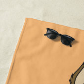 WILE E. COYOTE™ Stehend Tall Strandtuch (Beispiel)