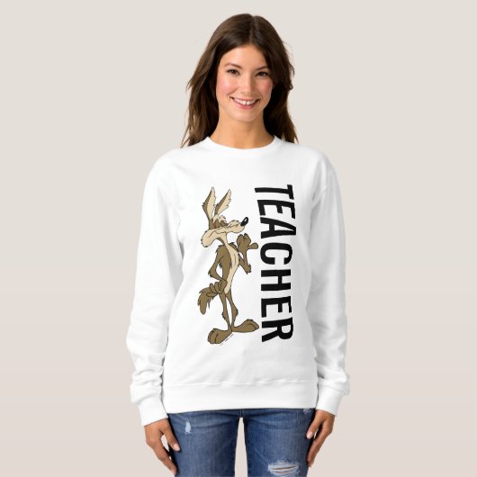 WILE E. COYOTE™ Teacher Sweatshirt (Vorne ganz)
