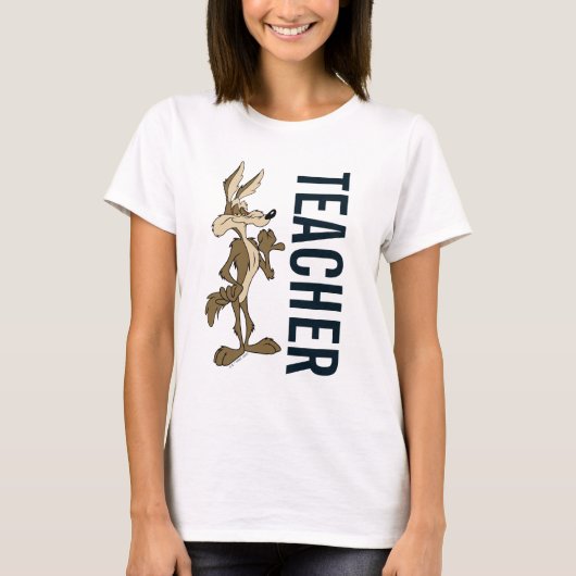 WILE E. COYOTE™ Teacher T-Shirt (Vorderseite)